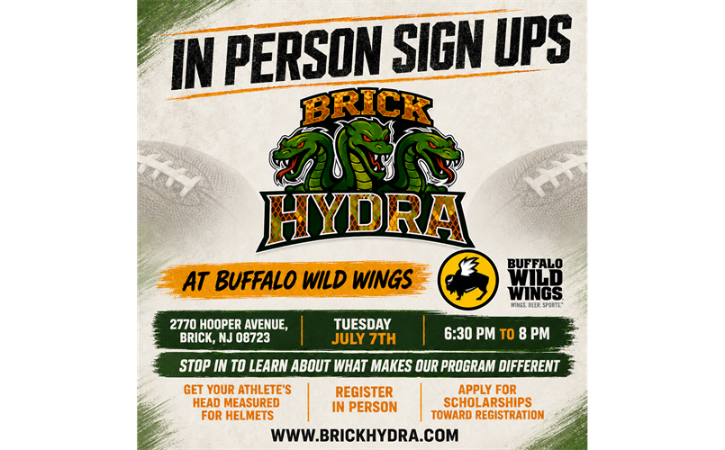 In Person Registration